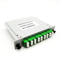 1X8 PLC box splitter optical splitter